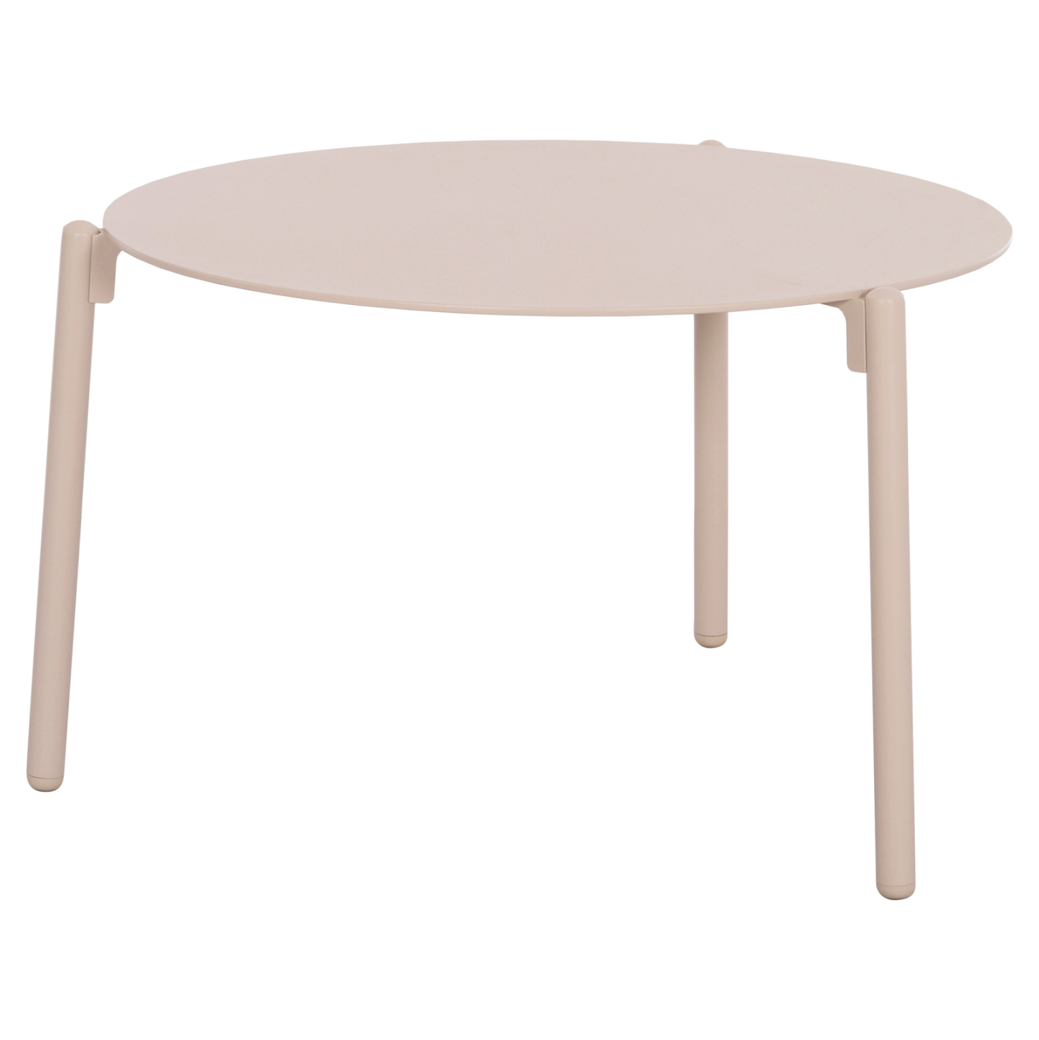 ΤΡΑΠΕΖΙ ΜΕΣΗΣ ALBERTA SM6357 ΑΛΟΥΜΙΝΙΟ ΣΕ ΚΡΕΜ 62,5x62,5x38Υεκ.