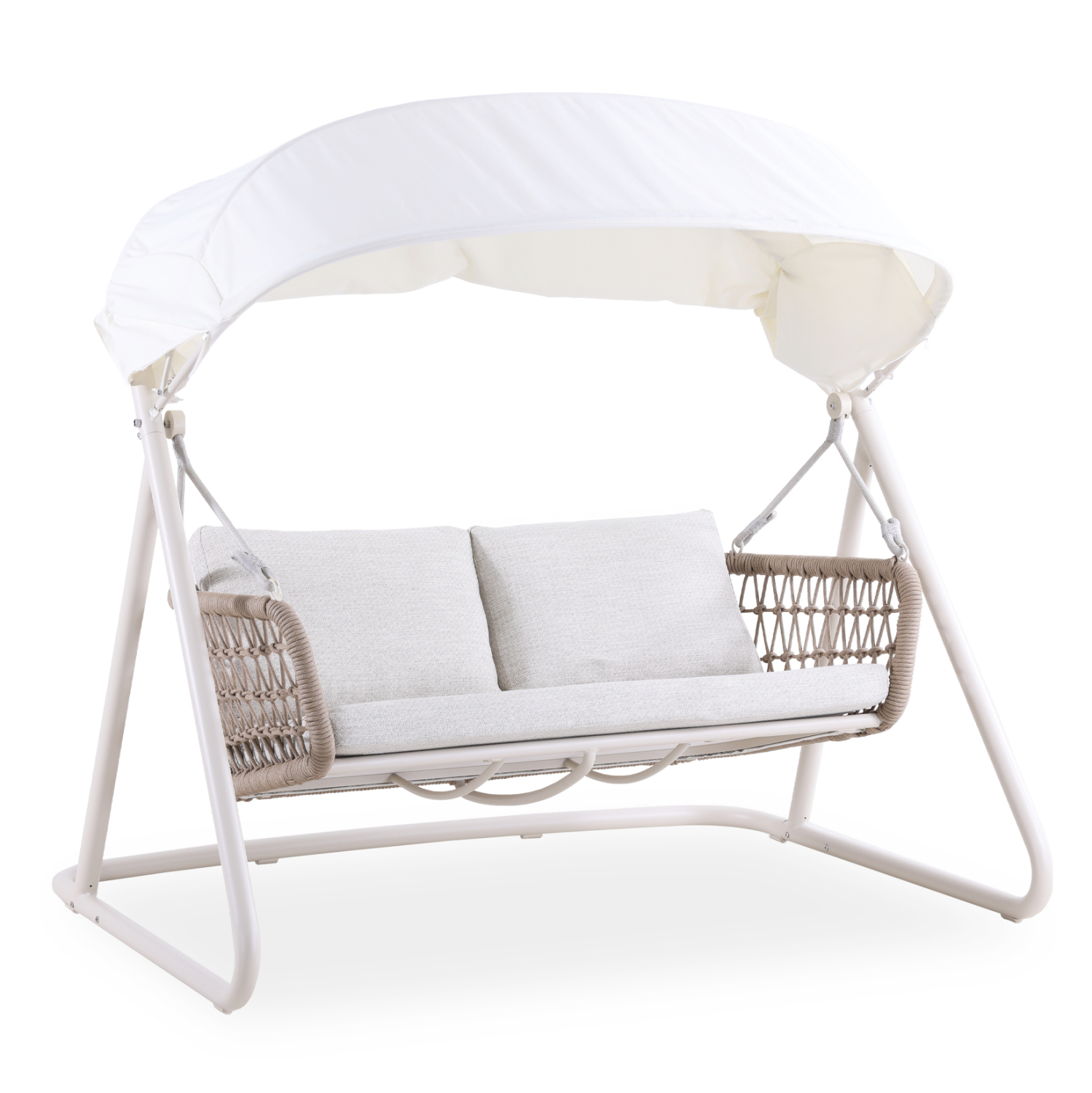 KOYNIA ΑΛΟΥΜΙΝΙΟΥ EXCELSIOR SM6411.01 IVORY ΣΚΕΛΕΤΟΣ-ΣΧΟΙΝΙ ΦΥΣΙΚΟ 185x134x175Υεκ